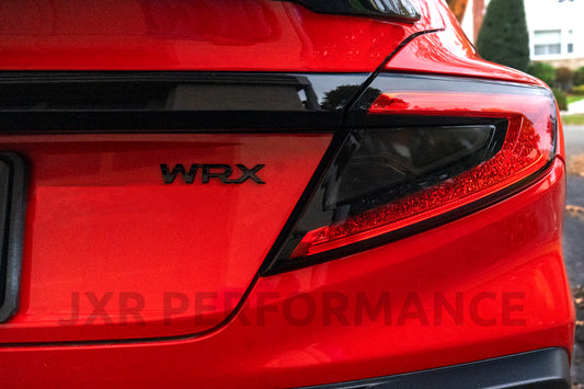 JXR Performance Smoked Rear Inner Tail Light Tint Overlays [2022+ Subaru WRX]