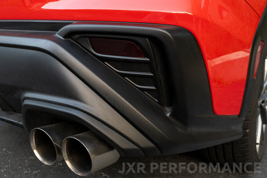 JXR Performance Smoked Rear Bumper Reflector Overlays [2022+ Subaru WRX]