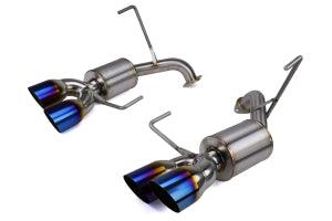 Nameless Performance Axle Back Single Wall Neochrome Tips Subaru WRX 2015+ / STI 2015-2018 - JXR Performance
