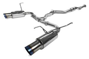 Invidia Dual N1 Titanium burnt tip Cat-back Exhaust Subaru WRX 2022+ - JXR Performance