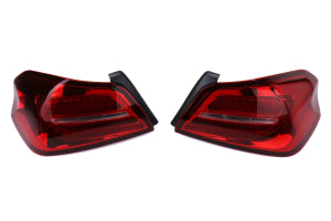 SubiSpeed JDM Style Sequential Tail Lights Red Subaru WRX / STI 2015-2021