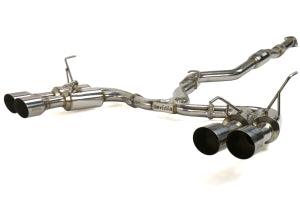 Invidia Gemini R400 Stainless Steel Quad tip Cat-back Exhaust Subaru WRX 2022+ - JXR Performance