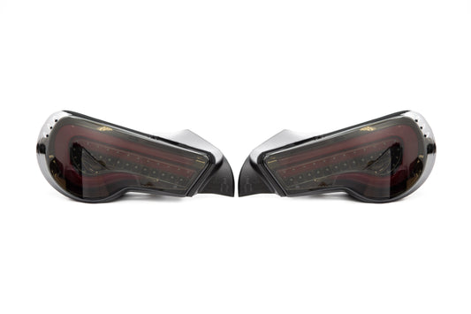 OLM VL Style Sequential Tail Light Red / Smoked / Gold Scion FR-S 2013-2016 / Subaru BRZ 2013-2021 / Toyota 86 2017-2021