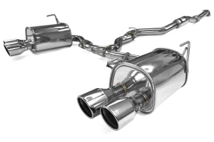 Invidia Stainless steel quad tip Cat-back Exhaust Subaru WRX 2022+