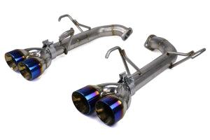FactionFab Axle Back Exhaust w/ Burnt Tips Subaru WRX 2015-2021 / STI 2015-2018 - JXR Performance