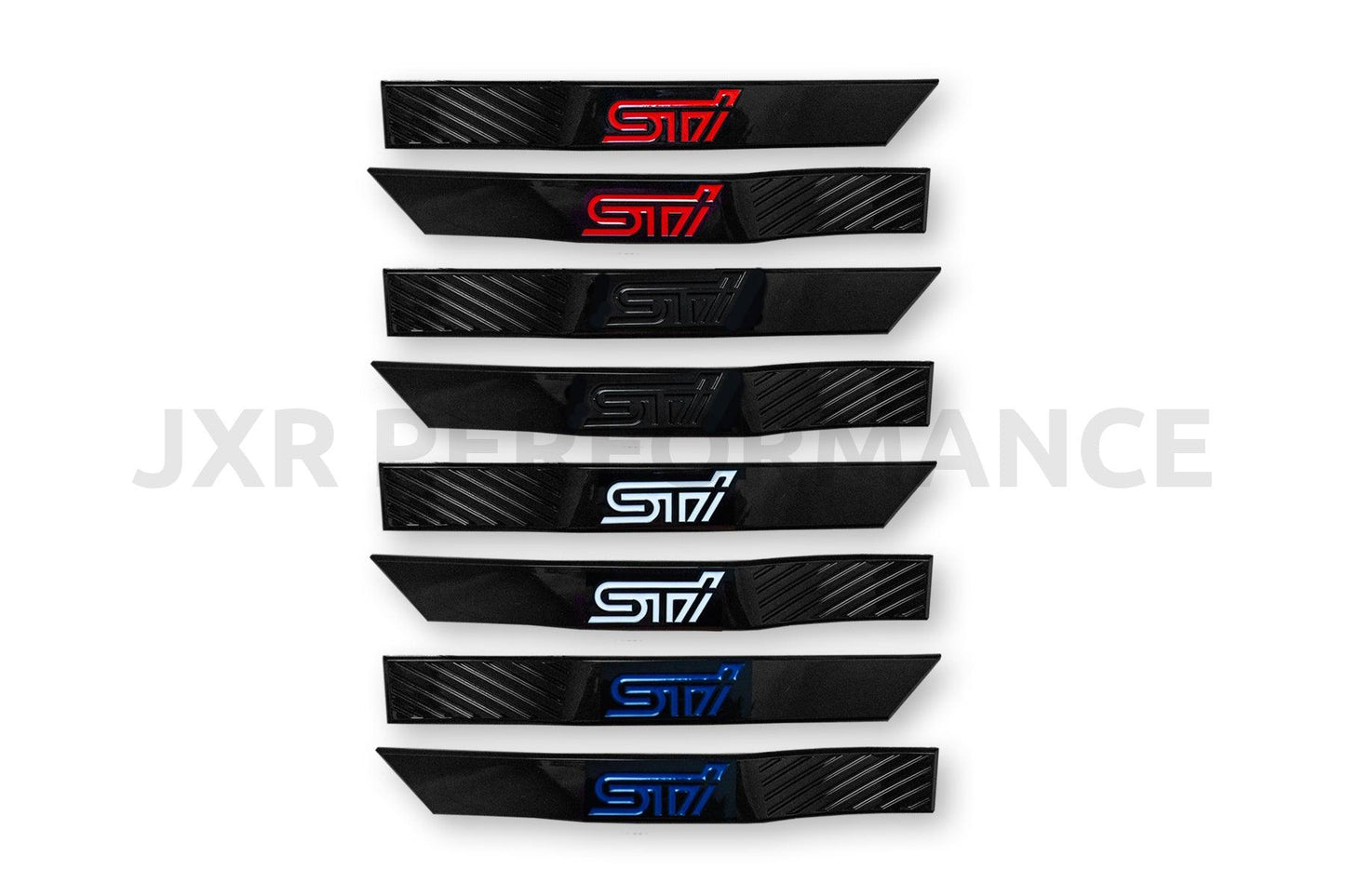 2008-2014 Subaru STI Fender Emblems - Sedan/Hatch [JXR Performance] - JXR Performance