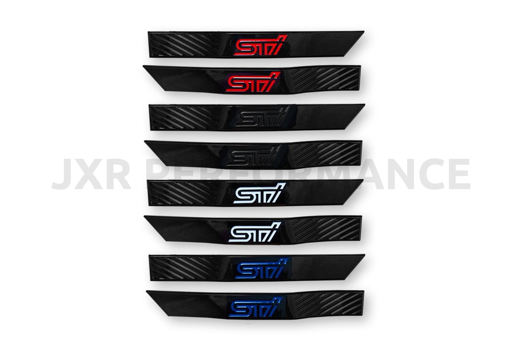 2008-2014 Subaru STI Fender Emblems - Sedan/Hatch [JXR Performance] - JXR Performance