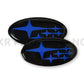 2008-2014 Subaru WRX/STI Front and Rear Emblems [JXR Performance] - JXR Performance