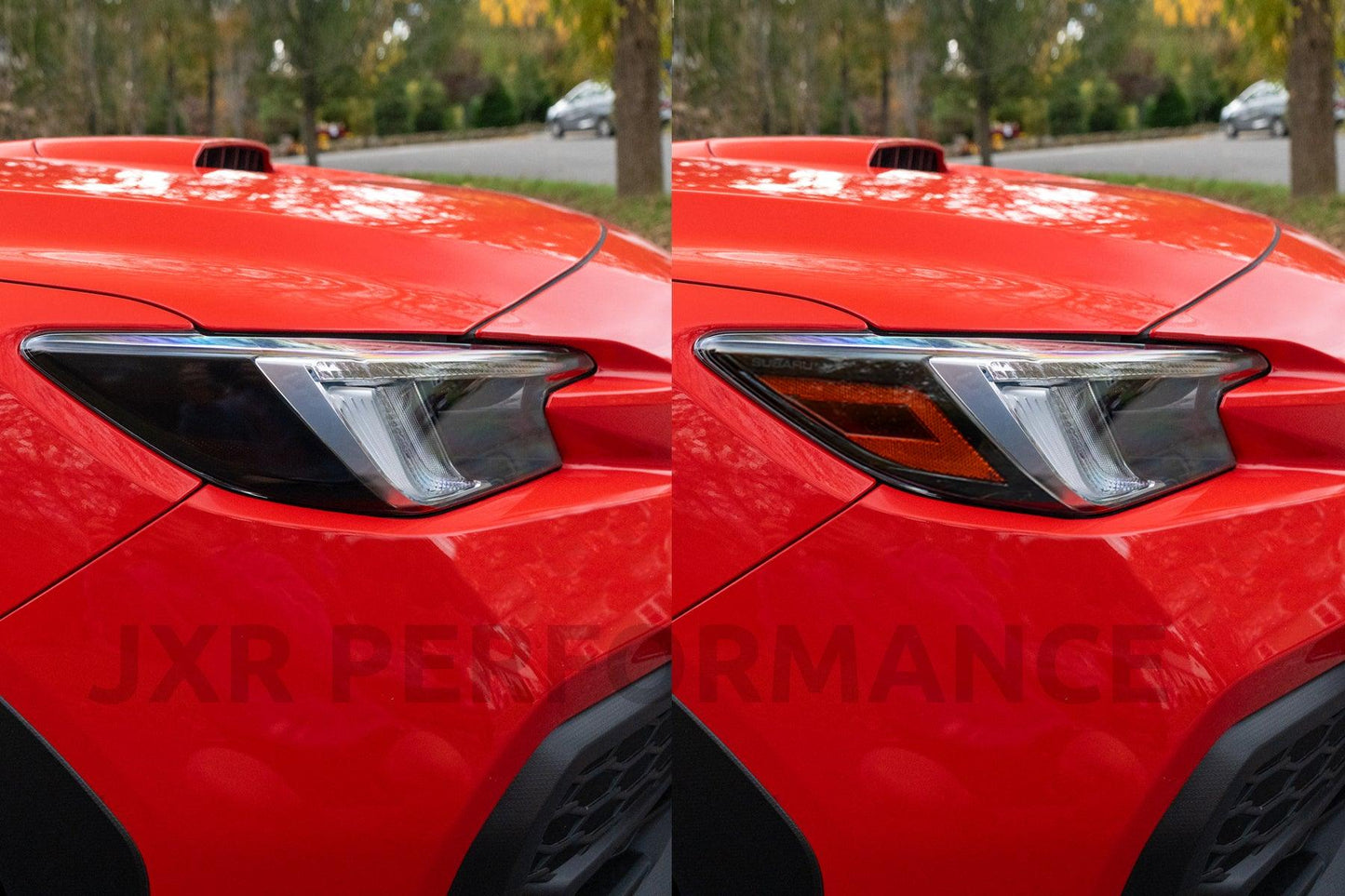 2022-2025 Subaru WRX Headlight Amber Delete Smoked Tint Overlays [JXR Performance] - JXR Performance