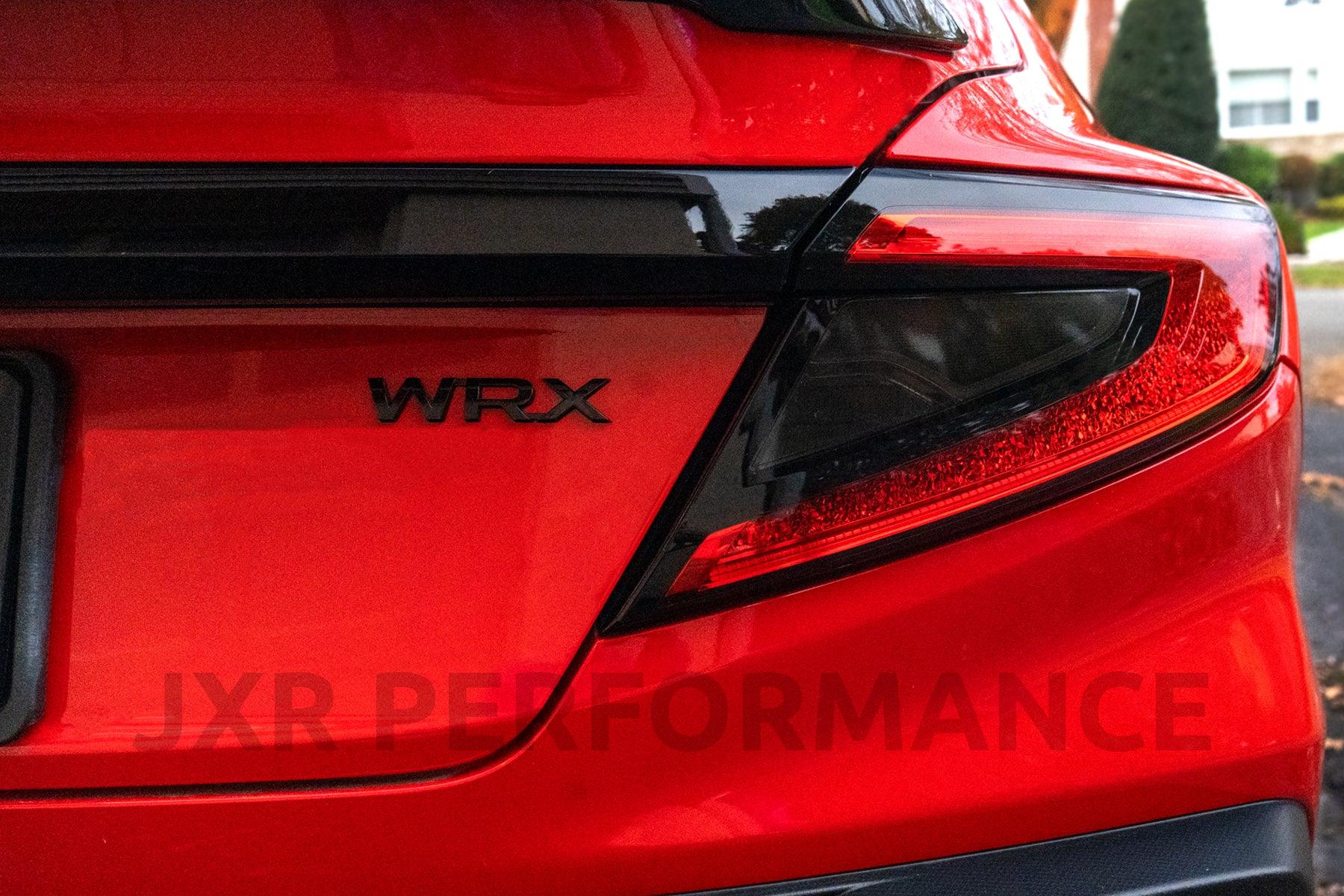 2022-2025 Subaru WRX Smoked Rear Inner Tail Light Tint Overlays [JXR Performance] - JXR Performance