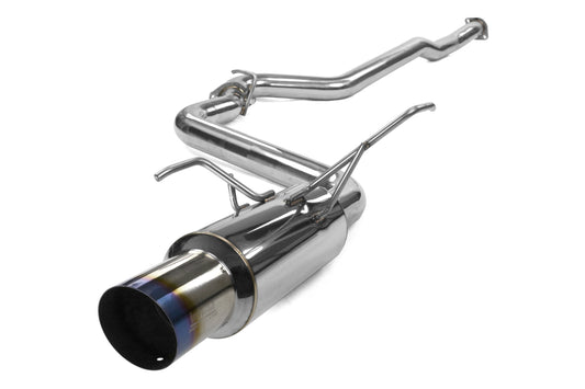 Invidia N1 Racing Series Single Exit Cat-Back Exhaust - Titanium Tip - 2015-2021 Subaru WRX / STI