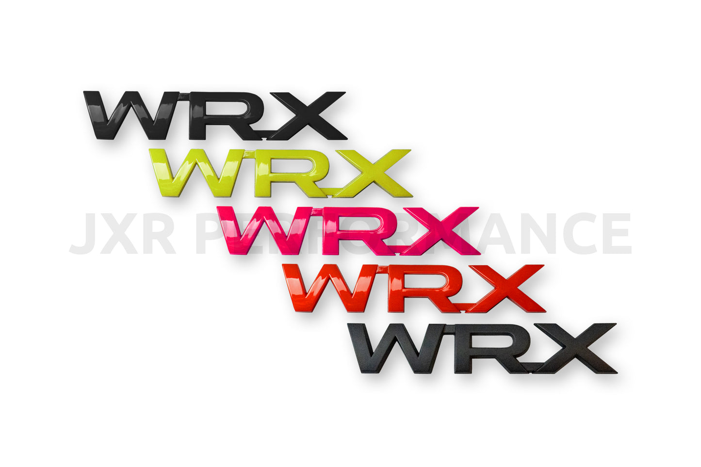 2008-2014 Subaru WRX Trunk Lettering - Sedan/Hatch [JXR Performance]