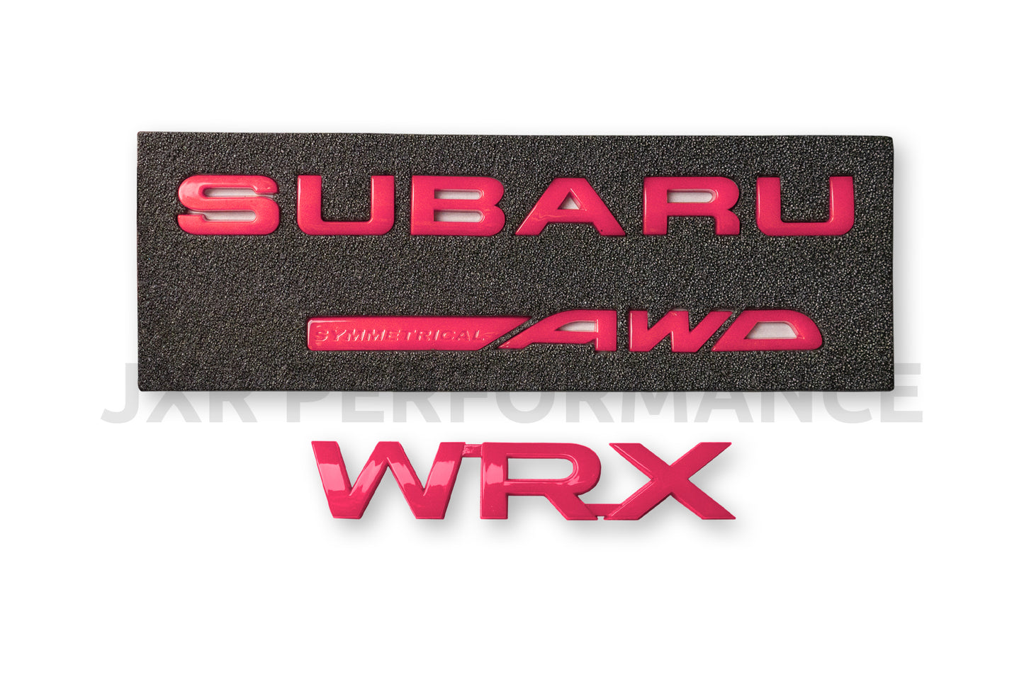 2022-2025 Subaru WRX Gloss Pink Lettering Kit [JXR Performance]