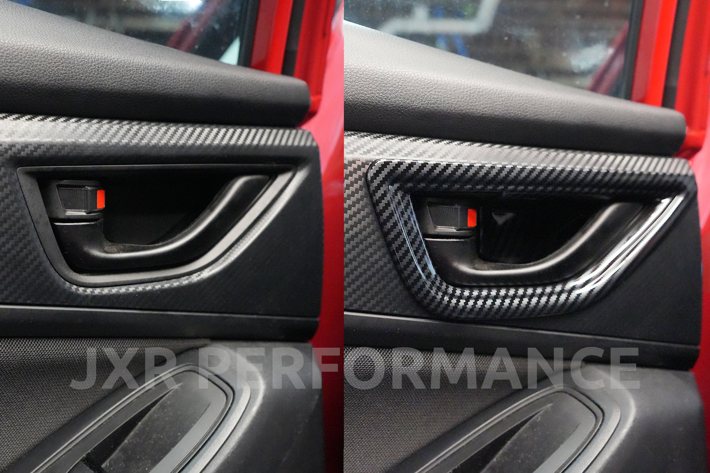 2022-2026 Subaru WRX Carbon Fiber Style Door Handle Covers [JXR Performance]