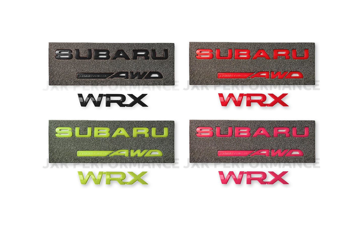 2022-2025 Subaru WRX Lettering Kit [JXR Performance]
