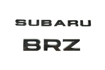 2013-2025 Subaru BRZ Gloss Black Lettering Kit [JXR Performance] - JXR Performance