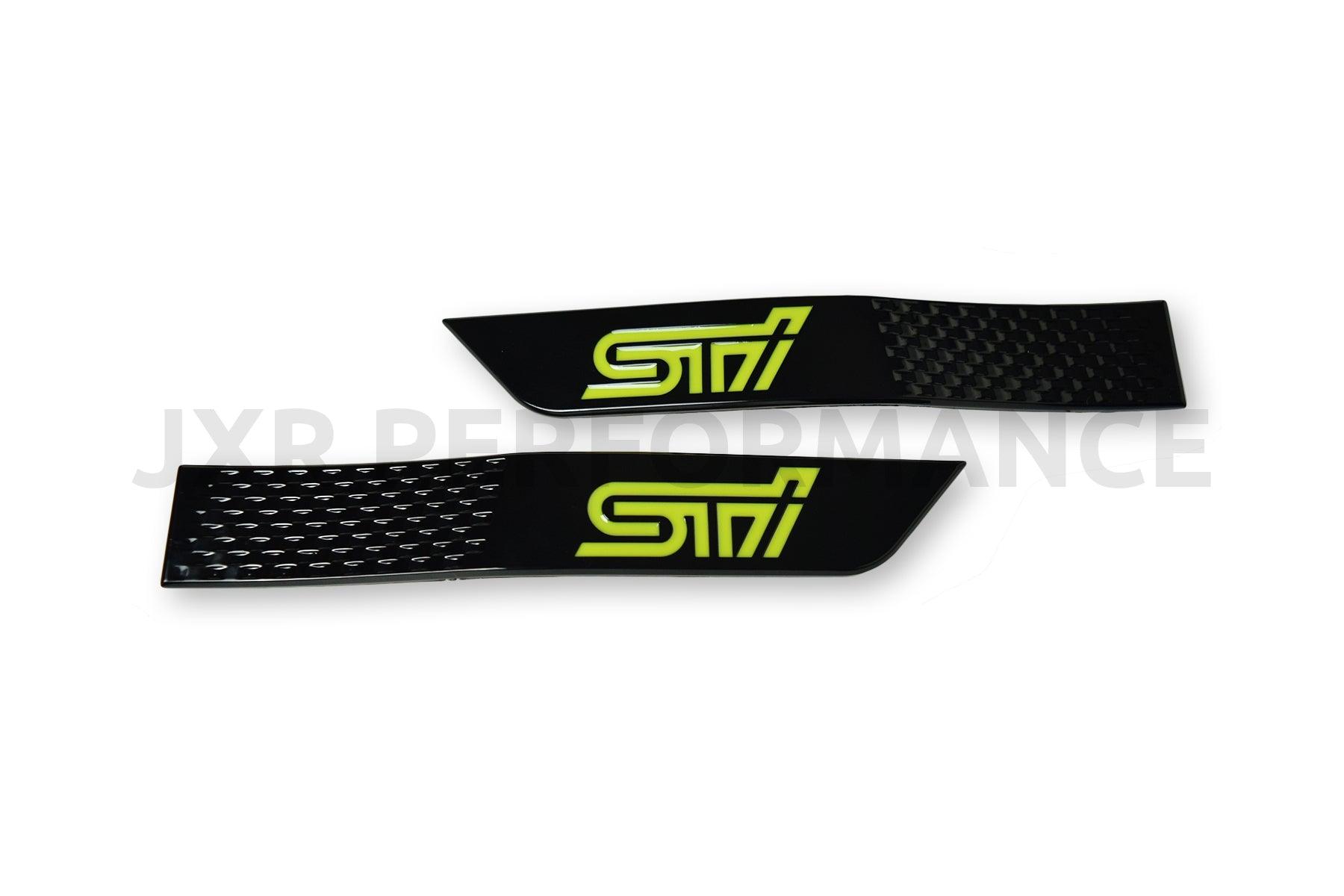 2015-2021 Subaru STI Fender Emblems [JXR Performance] - JXR Performance