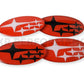 2015-2021 Subaru WRX/STI Front and Rear Red Emblems [JXR Performance] - JXR Performance