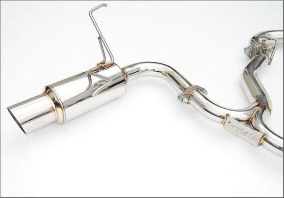 Invidia N1 Twin Outlet Single Layer Tip SS Cat-Back Exhaust [2015-2018 Subaru WRX/STI Sedan]