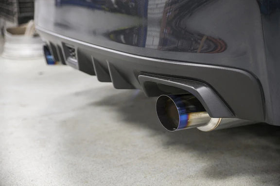 Invidia N1 Twin Outlet Single Layer Tip SS Cat-Back Exhaust [2015-2018 Subaru WRX/STI Sedan]