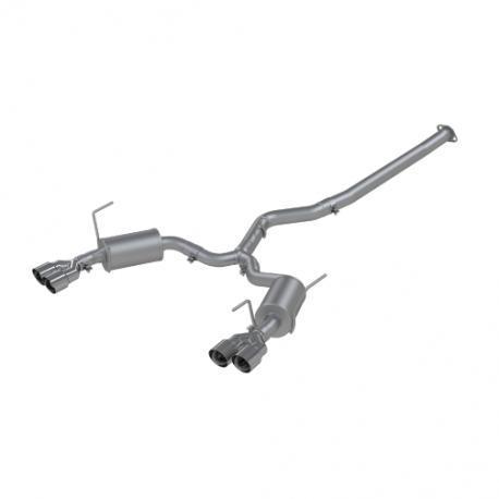 MBRP Pro Series 3" Cat-Back Exhaust - Street Version - Polished Tips [2015-2019 Subaru WRX/STI] - JXR Performance