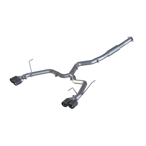 MBRP Pro Series 3" Cat-Back Exhaust - Race Version - Carbon Fiber Tips [2015-2019 Subaru WRX/STI] - JXR Performance