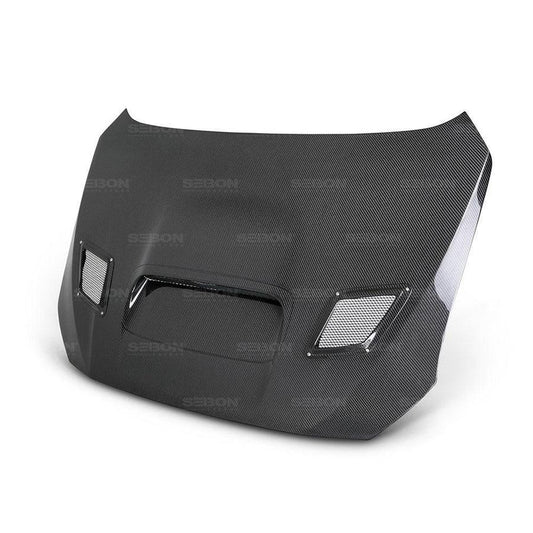 Seibon CS-Style Carbon Fiber Hood [2015-2021 Subaru WRX/STI] - JXR Performance