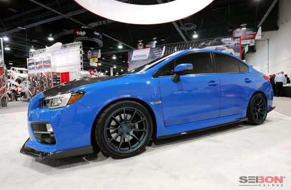 Seibon MB-Style Carbon Fiber Side Skirts [2015-2019 Subaru WRX/STI]