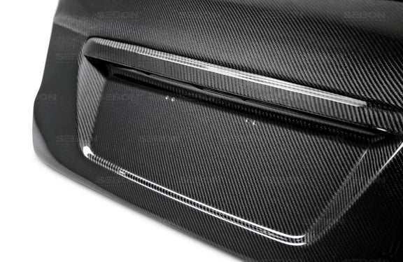 Seibon C-Style Carbon Fiber Trunk Lid [2015-2018 Subaru WRX/STI]