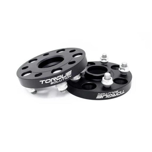 Torque Solution 25mm Forged Aluminum Wheel Spacer [Subaru 56mm Hub 5x114.3] - JXR Performance